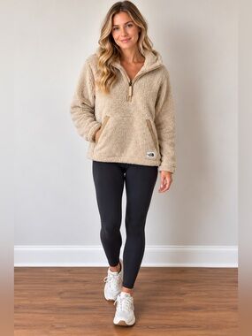The North Face Sherpa Half-Zip Pullover Jacket